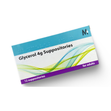 Martindale Glycerin Suppositories Adult 4g Pack of 12