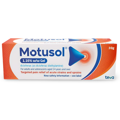 Motusol Gel 1.16% 30g