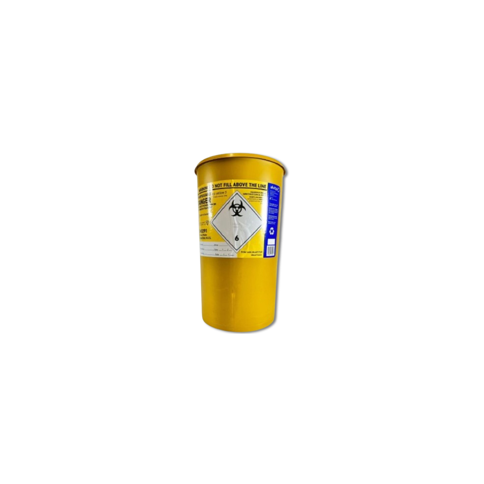 Sharpsguard Yellow 5L Sharps Container