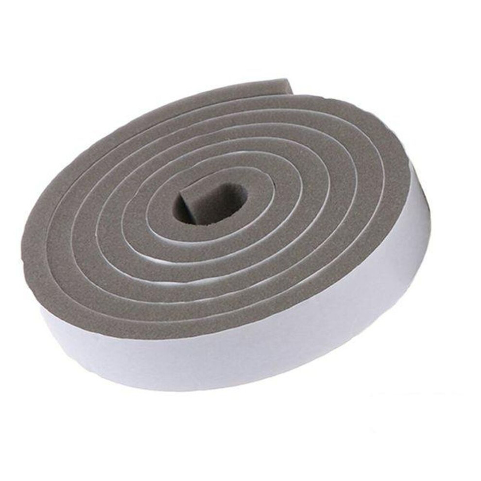 (grey, 3cmx10m) 2m/roll Home Insulation Tape Dustproof Windproof Weather Stripping Draught Excluder Soundproof Door Window Sealing Strip