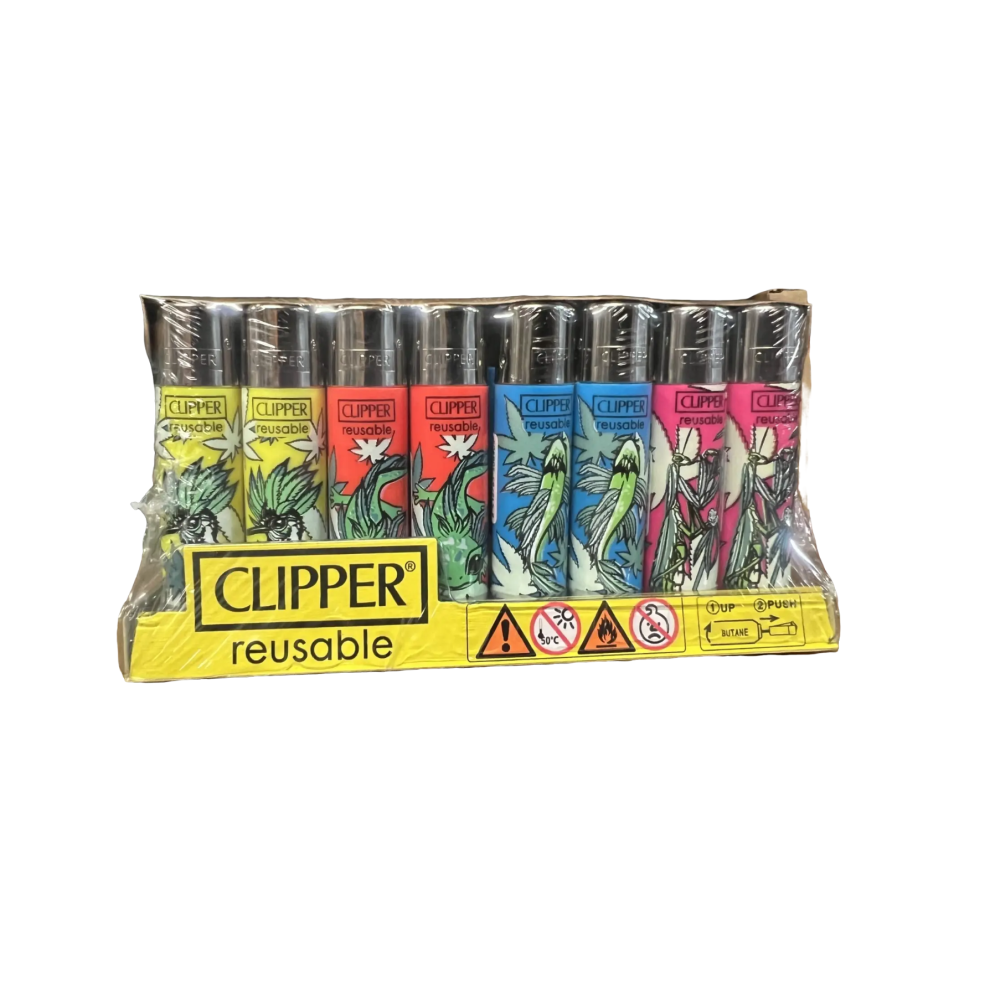 (48pc Design 5) Clipper Lighters Refillable, Sets Of 10, 30, 48
