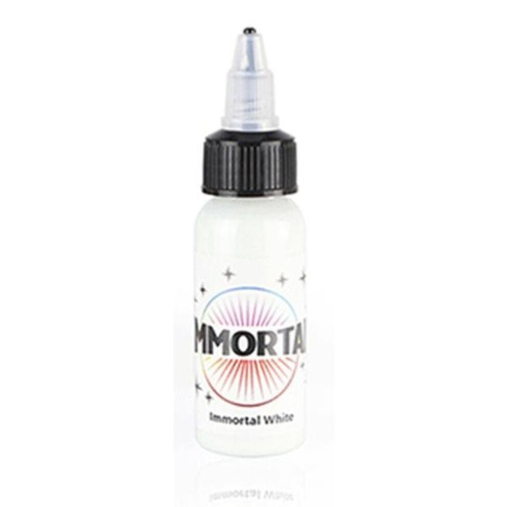 (white, 1pcs) Fluorescent Tattoo Color, 7 Color Tattoo Color Dye