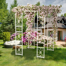 Hochzeit Zeremonie Backdrop Stand Vordach Zelt Chuppah Modern Garten Bogen