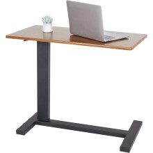 Overbed Hospital Bedside Table Höhenverstellbar mit Rollen