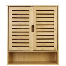 Bambus Holz Küche Bad Wand Medizinschrank mit 3 Regalen