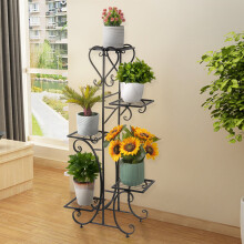 Großer Pflanzenständer Metall Regal Blumentöpfe Display Halter Outdoor Garten