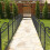 Dekorative Gartenzaun 5Pcs Schwarz Metall Garten Barriere 1
