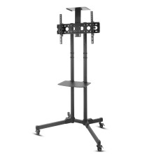 Chariot TV sur roulettes pour 32-70'' jusqu'à 110lbs VESA 600*400