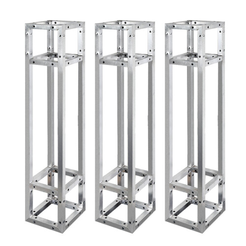 3 x Square Box Truss Segment Kit Audio Lighting Trussing System