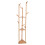 Sturdy Natural Bamboo Tree Garment Clothes Coat Hat Hanger Stand 1