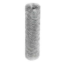 Maschendrahtzaun für Hühner: 1m x 25m beschichtetem Stahl Metall Garten Netting