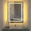 Led Backlit Light Badezimmer Spiegel Wandmontage Dimmer Makeup Spiegel 1