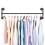 Wall Mount Hanging Garment Storage Rack Industrial Pipe Clothes  Rack 1