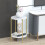 Modern 2-Tier Marble Table Side Table Tea Coffee End Table Plant Stand 1