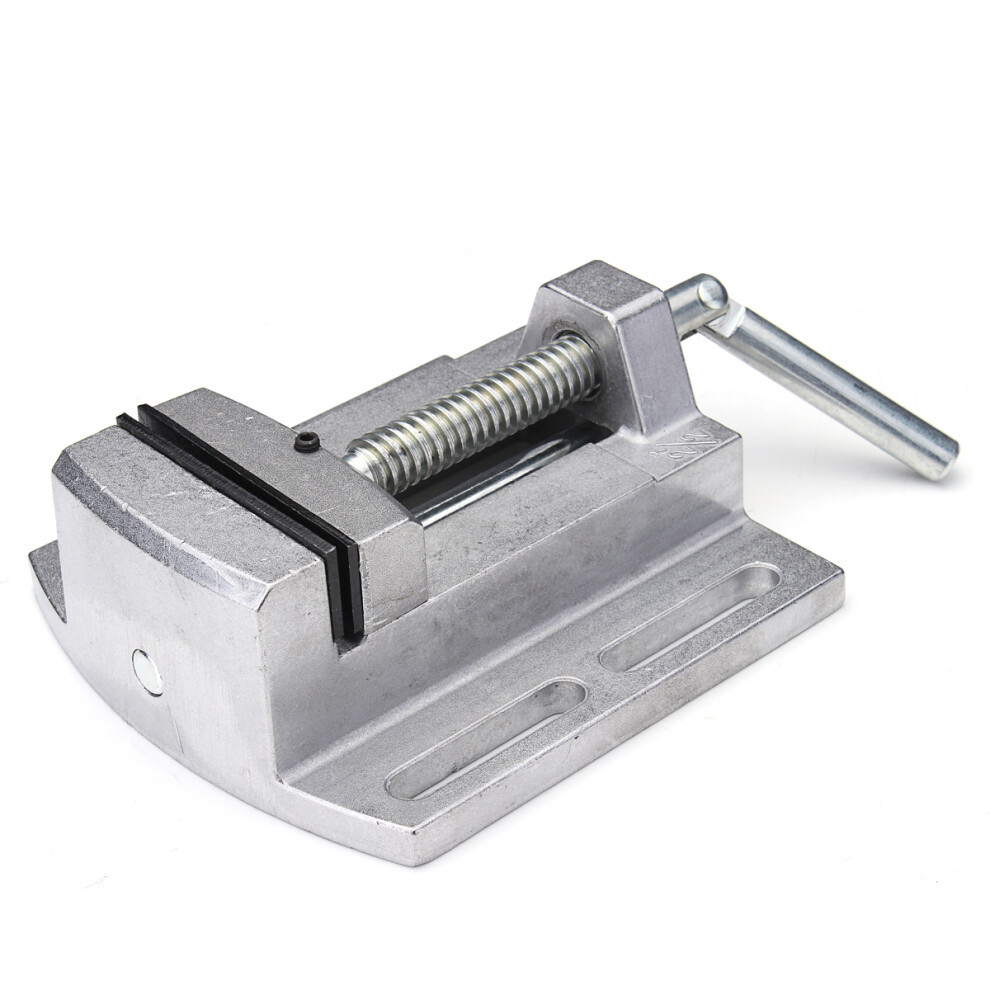 New 2.5 Inch Plat Nose Pliers Aluminum Alloy Vise Fixture For Bench Drill Work Table Pliers Tool 623414359474