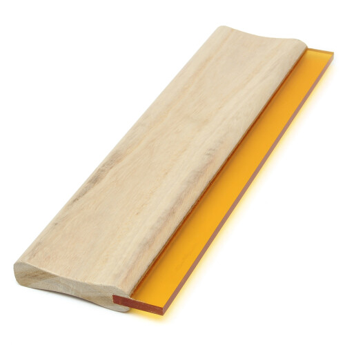 New 15.7inch 40cm Silk Screen Printing Squeegee Durometer Urethane Ink Scraper Blade