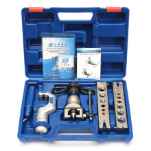 New 6-19mm 806FT Ratchet Flaring Tool Kit Refrigeration Eccentric Cone with Pipe Cutter