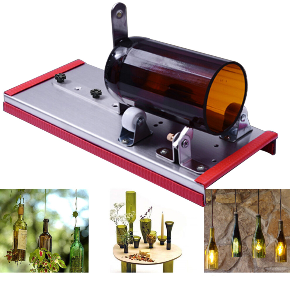 New Glass Wine Bottle Cutter Cutting Machine Beer Jar Diy Kit Craft Recycle Tool 623414360760