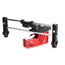 Professional Bar-Mounted Chainsaw Chain Sharpener & Filing Guide Kit - Aluminum, Manual Precision with Angle & Depth Lock