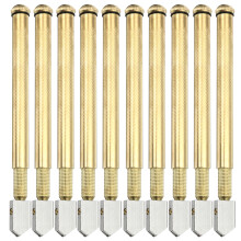 New 10Pcs 6-12mm Diamond Hard Alloy Glass Cutter Tile Mirror Cutting Craft Tool
