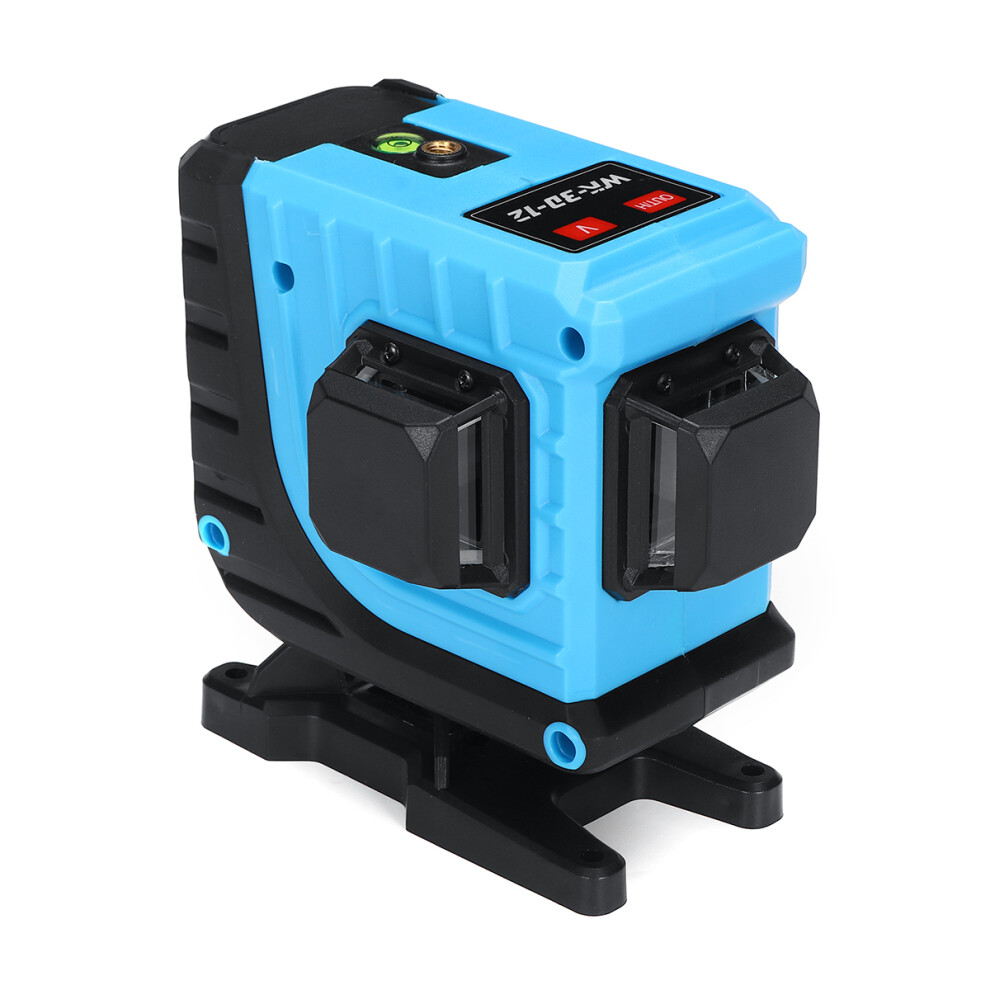 New 12 Lines 360 3D Cross Lines Green Laser Level Self Leveling App/Remote Control 729601516726