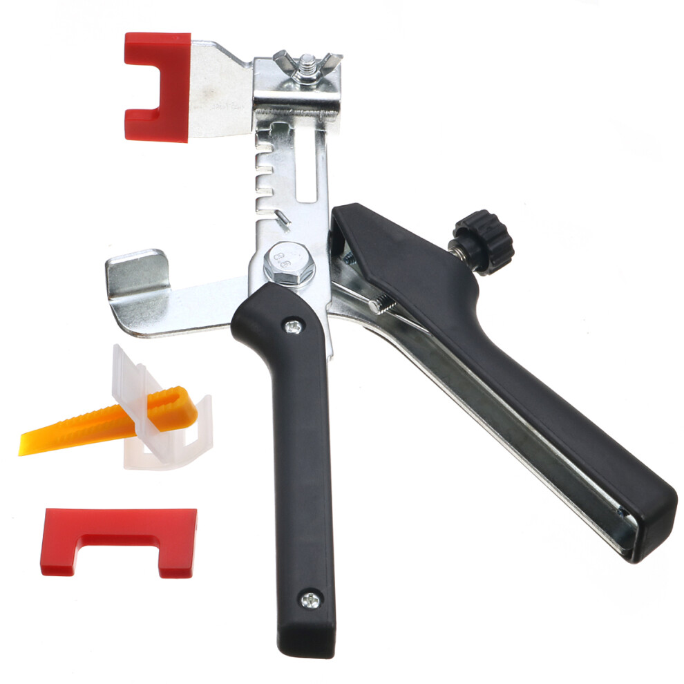 New 100Pcs Tile Leveling System Wedges And Clips Plier Spacer Flooring Plastic Tiling Tools 623414370226