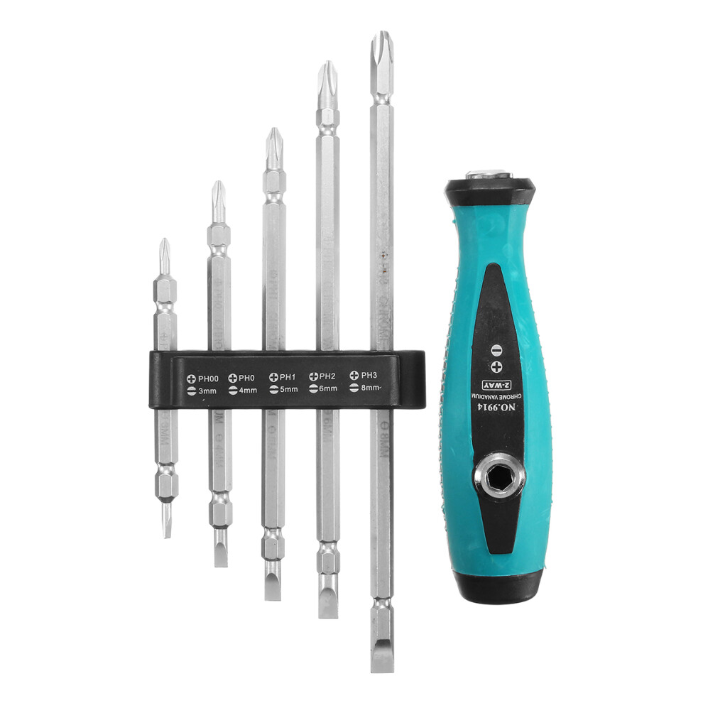 New Penggong 9914 5Pcs Screwdrivers Set Two-Way Purposed Screwdriver Bits Repair Toolkit 623414371728