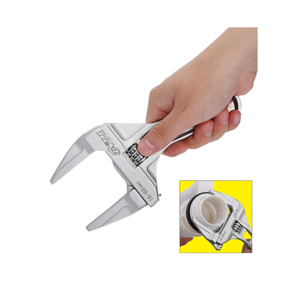New Adjustable Spanner Universal Key Nut Wrench Home Hand Tools Multitool High Quality 16-68Mm 623414375931
