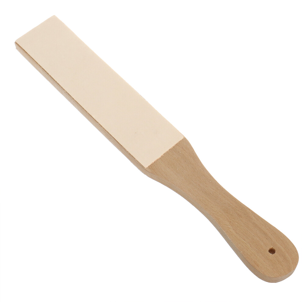 New Dual Sided Leather Blade Strop For Razors Sharpener & Polishing Compounds 623414371162
