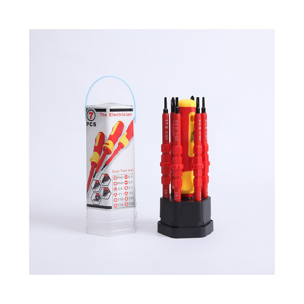 New 500V Insulated Electrician Screwdriver Set Multifunctional Screwdriver Set Insulation Screwdriver 623414371124