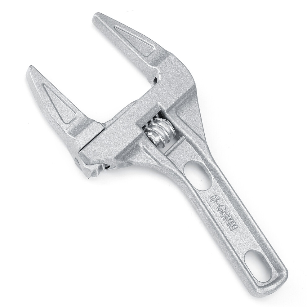 New 6-68Mm Adjustable Spanner Wrench Large Openings Short Handle Repair Hand Tool 623414375870