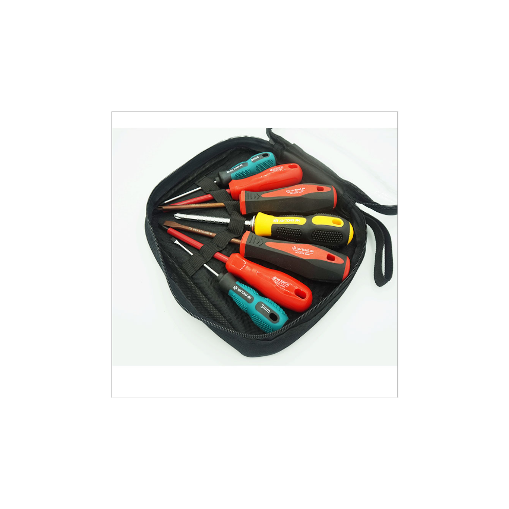 New 7Pcs Multi-Function Insulated Screwdriver Set Repair Hand Tool 623414371827