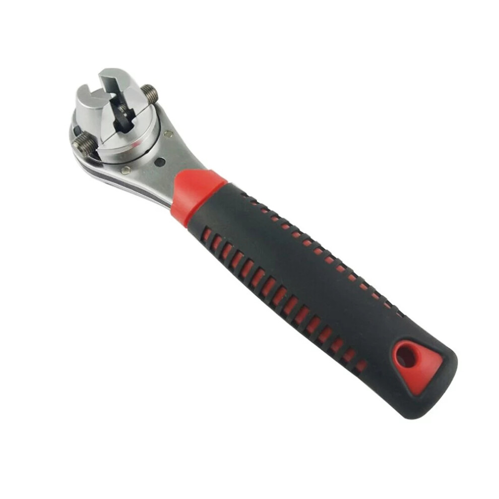 New Multifunctional 6-22Mm Ratchet Wrench Adjustable Universal Key Torque Spanner Plumbing Pipe Auto Multitool Repairing Tool 623414376228