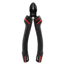 New DeLi DL0204 Right-Hand Side Diagonal Nose Pliers Cutting Nippers Pliers Jewelry Hand Tool Anti-slip Insulation Rubber Mini Pliers