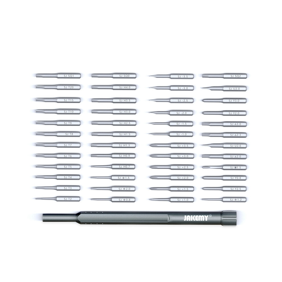 New Jm-8169 49 In 1 Mini S2 Precision Screwdriver Bits Set With Magnetic Driver Bits For Phone Digital Electronics Disassembling 623414372237