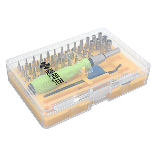 New 42 PCS Precision Screwdriver Set Torx Star Slotted Hex Key Security Bit 1
