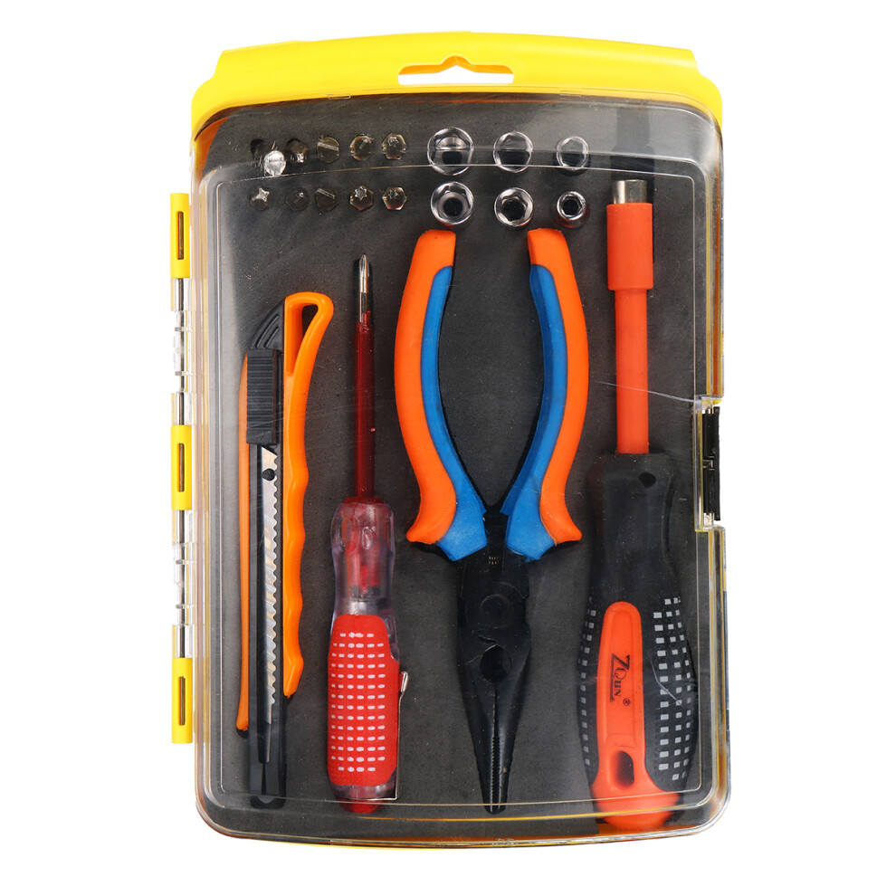 New 20Pcs/Set Multifunction Insulated Sockets Screwdriver Bits Kit Plier Repair Tool 623414372121
