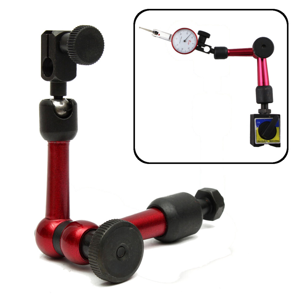 New Universal Flexible Magnetic Metal Base Holder Stand For Dial Indicator 729601517150