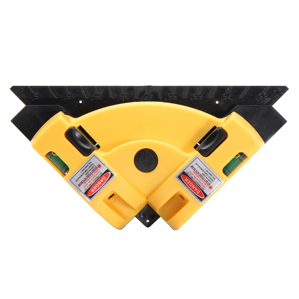 New Right Angle 90 Degree Vertical Horizontal Laser Line Projection Square Level 729601512919