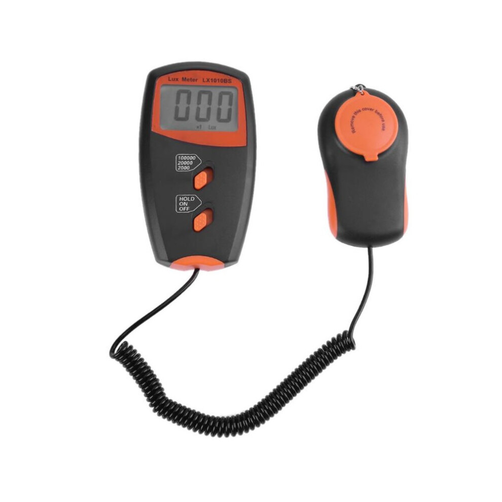 New LX1010BS Portable Digital Lux Meter 100000 Lux Light Meter Illuminometer With Data Hold Lux Gauge