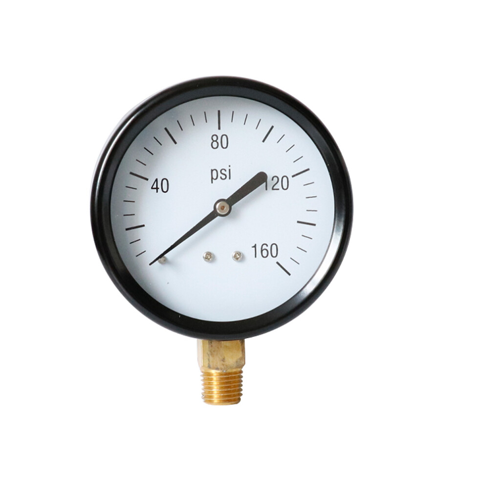New Ts-Y804-160Psi 80Mm 0-160Psi Dial 1/4 Npt Pressure Gauge 729601517617