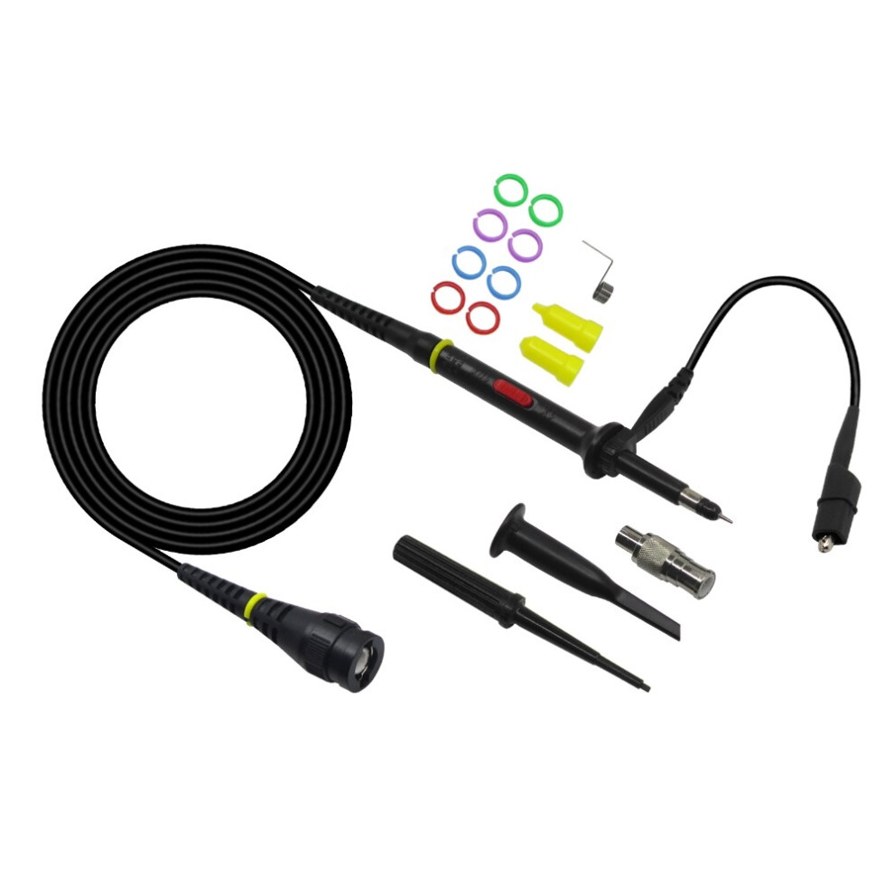 New Cleqee P7300 1Pcs Oscilloscope Probe 300Mhz Bnc Protective Cap Scope Probe X1/X10 Dc-300Mhz 729601513329