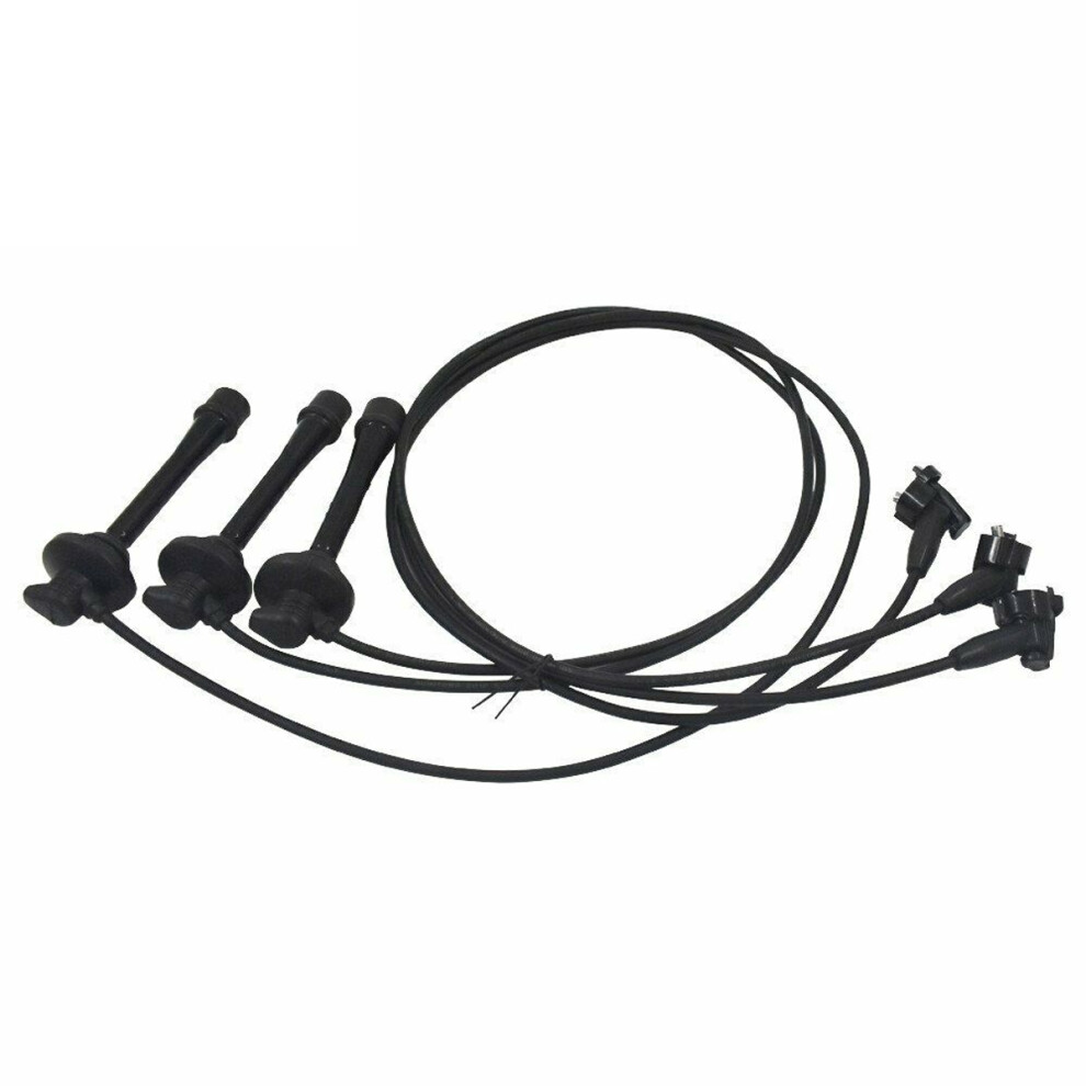 New Car Engine Spark Plug Cable Wire For Toyota 4Runner Tacoma T100 Tundra 3.4L Black 729601513268