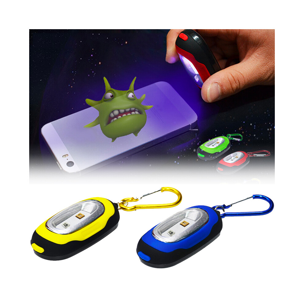 Portable Mini LED UV Sterilization Light Handheld Eliminator Lamp for Travel Outdoor Activity Home Office School