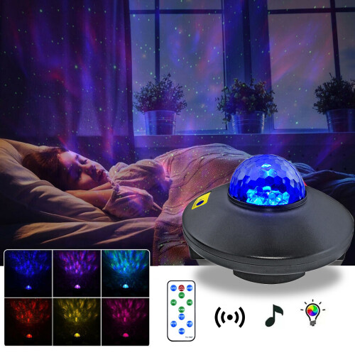 USB Rotating Projector Starry Nursery Night Light Star Sky Projection LED Light Xmas Gift 1