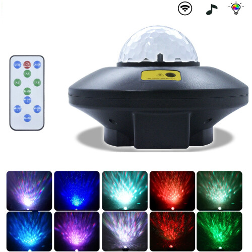 USB Rotating Projector Starry Nursery Night Light Star Sky Projection LED Light Xmas Gift