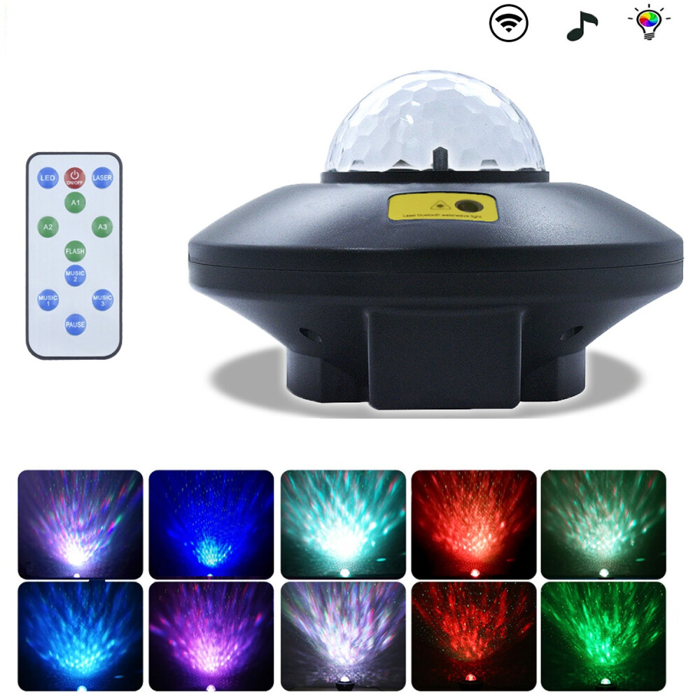 USB Rotating Projector Starry Nursery Night Light Star Sky Projection LED Light Xmas Gift