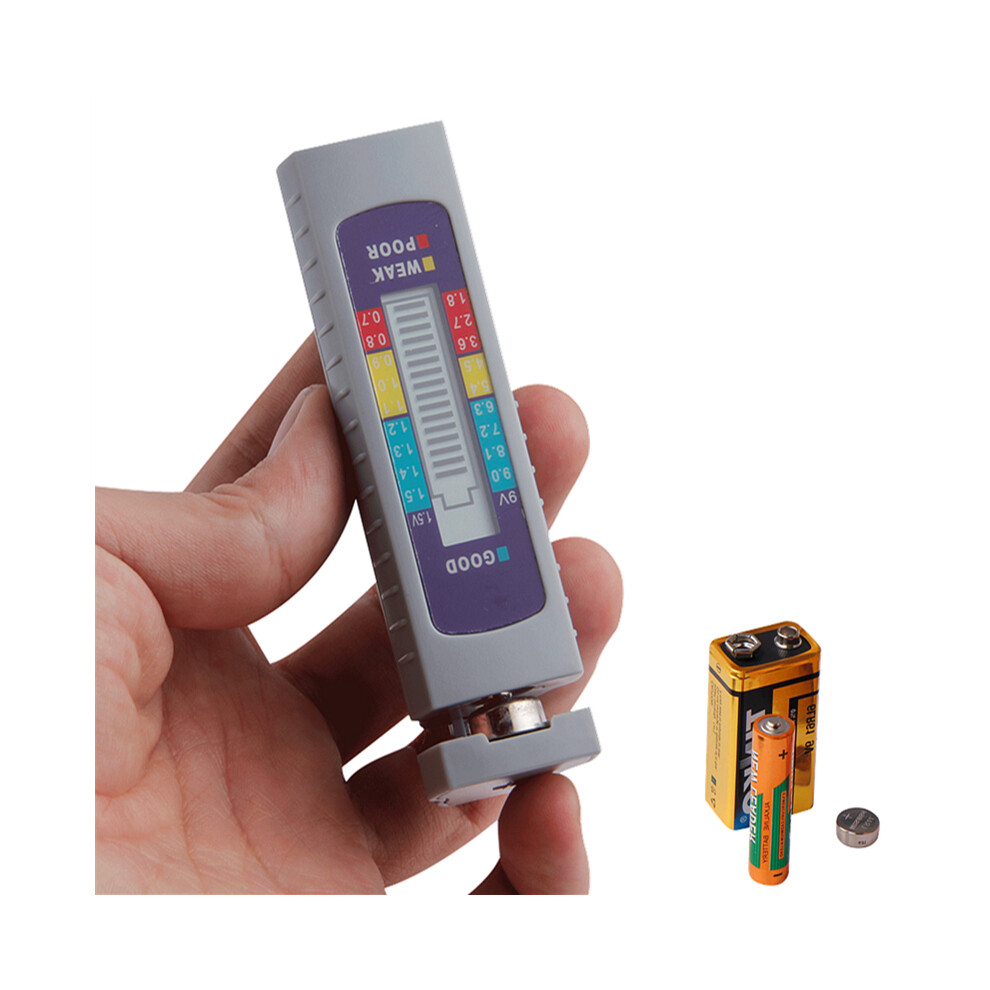 New Aa Aaa 1.5V 9V Lithium Battery Tester Digital Button Battery Capacity Checker Power Measuring Tool 623414395687