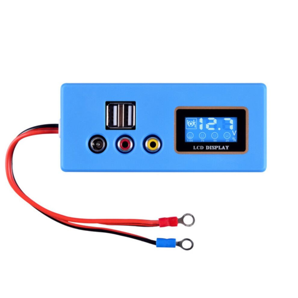 New Lcd Digital 12V Battery Tester Vehicle Car Acid Lead Storage Battery Voltage Capacity Meter 5V Usb 623414395670