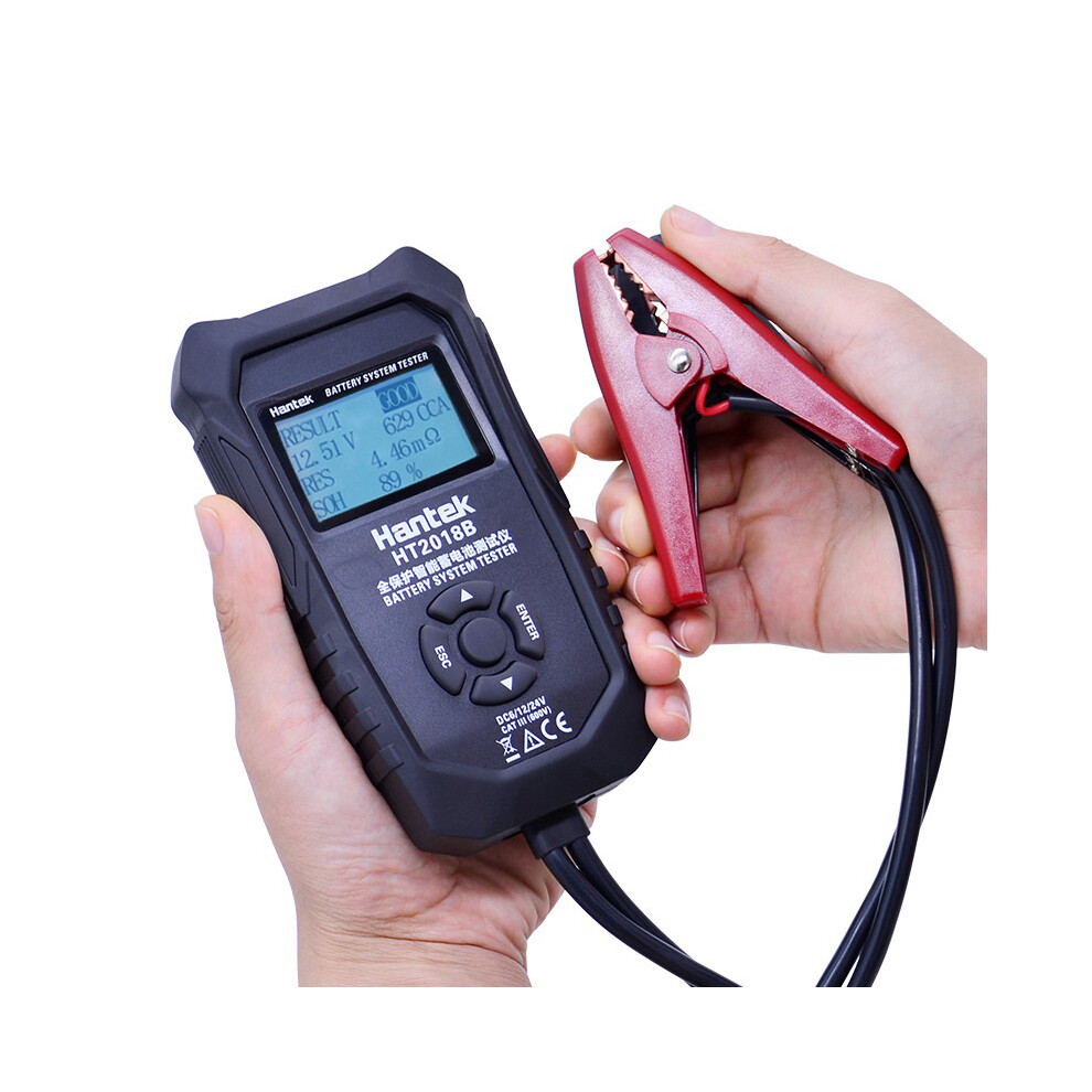 New Hantek Ht2018b 6V 12V 24V Battery Tester Battery Charging Tester Analyzer With Lcd Display 623414395960